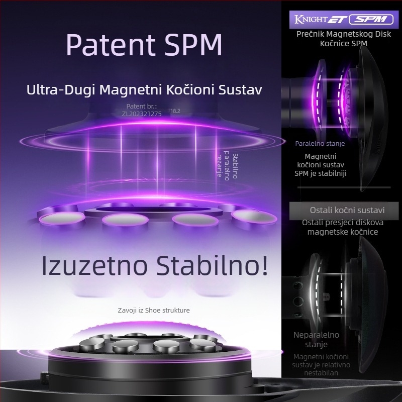 Ribarski kolut Hasda Knight Elite – dugi domet, izuzetno lagan, aluminijsko-magnezijev legura