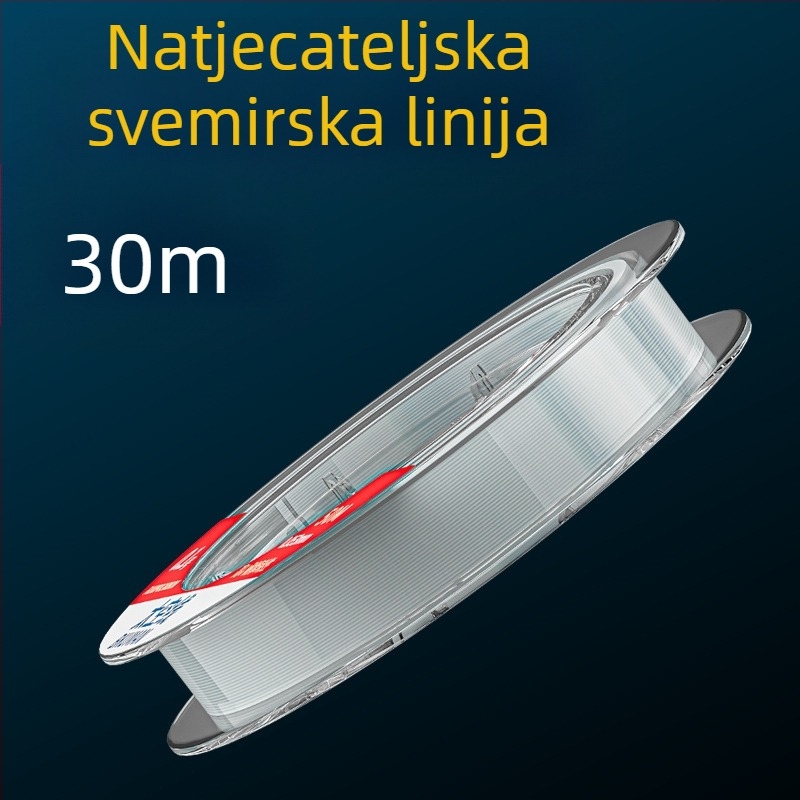 BKUMAN najlon glavna ribolovna linija, nosnost 0,5–10 kg, pakiranje 100 komada po kutiji, Kina