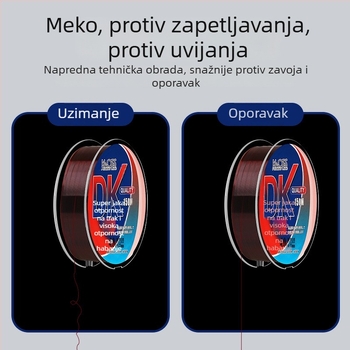 Huaya Najlon glavna linija - visoke čvrstoće ribolovna linija, kutija s 10 rolama