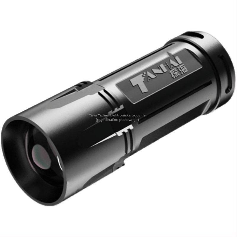 Noćna ribolovna svjetiljka s četiri izvora svjetla, baterija 8000mAh, snaga 10W, domet 200–500 m, 360° rotacija, punjiva