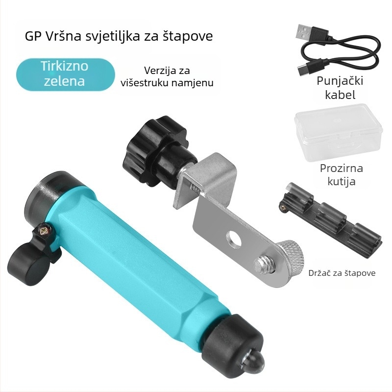 Svjetlo za ribolov na splavu - LED, plastična konstrukcija, domet ispod 50 m