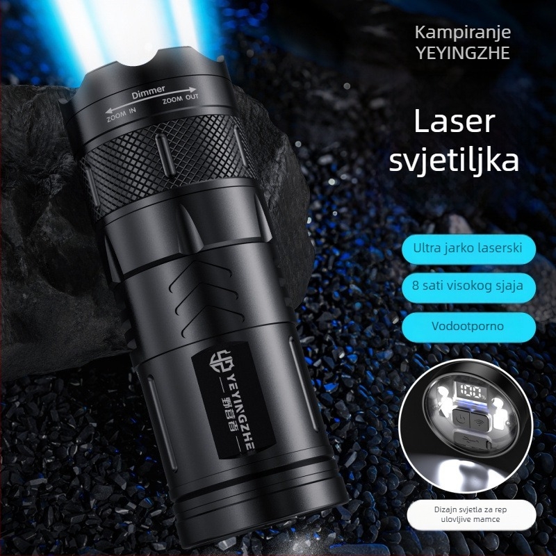 Camper Noćna ribolovna svjetiljka – Punjiva, Uključeno punjač