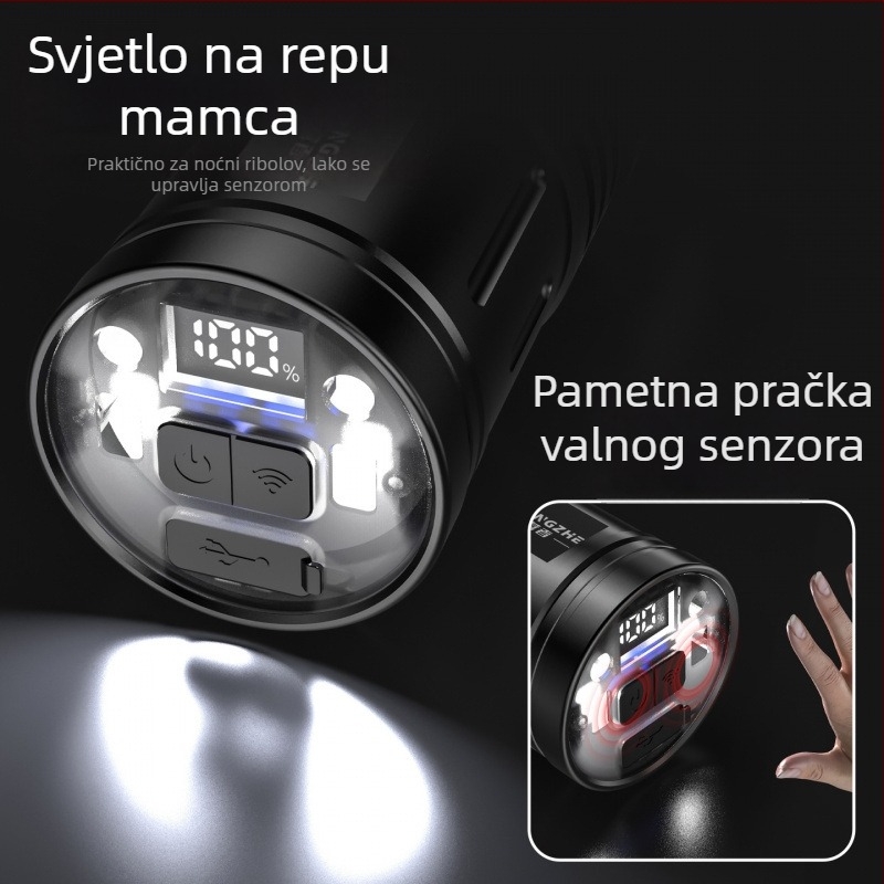 Camper Noćna ribolovna svjetiljka – Punjiva, Uključeno punjač