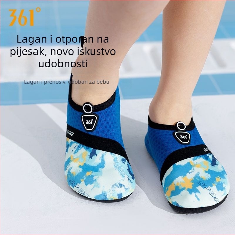 Dječje vodene tenisice za traganje po rijekama: lagane, niski gornji dio, gornja strana od poliestera, PVC potplat, tehnologija viskoze