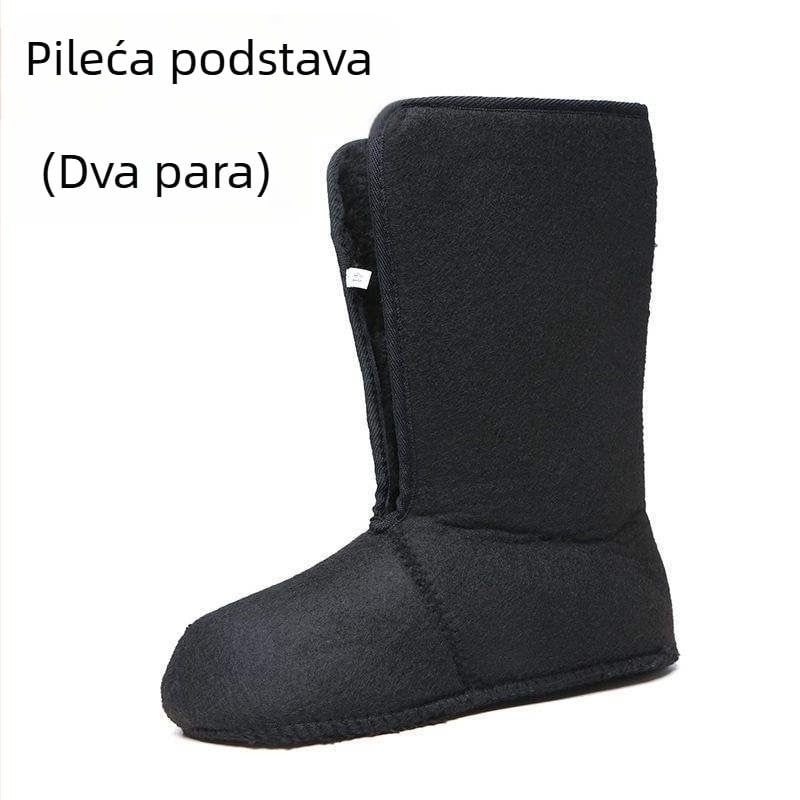 Muške vodootporne čizme za kišu s visokim gornjim dijelom, PU gornja strana, EVA potplat, održavaju toplinu
