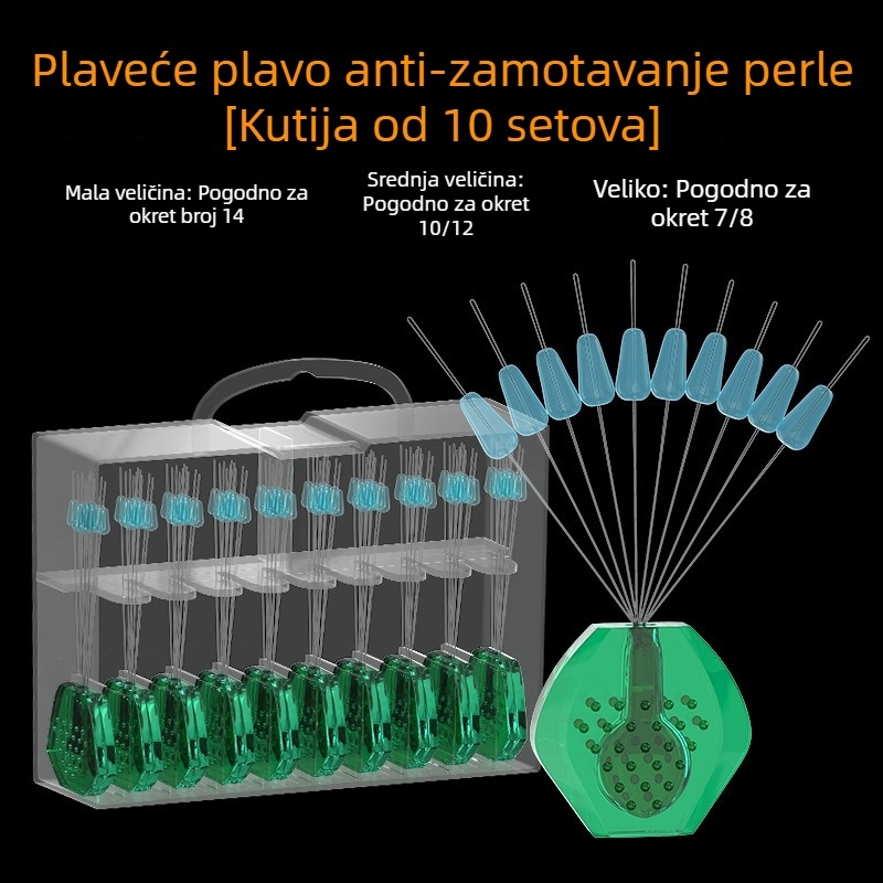 Silikonski set ribolovnih dodataka s anti-zamotnim dizajnom, prsten u obliku osmice, svemirske grah i glavna linija - Materijal: silikon; Anti-zamotni dizajn; Uključuje: prsten osmice, svemirske grah, glavna linija
