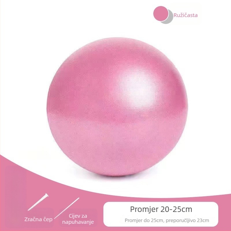 TRYALL debela joga lopta, PVC, 110 g, napuhiva se