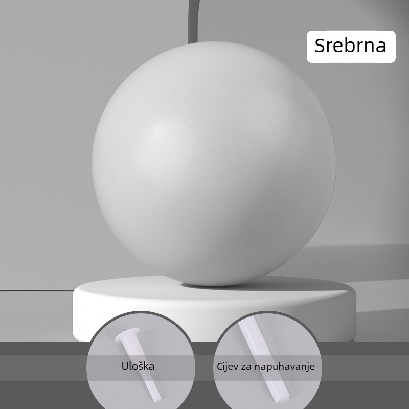 TRYALL debela joga lopta, PVC, 110 g, napuhiva se