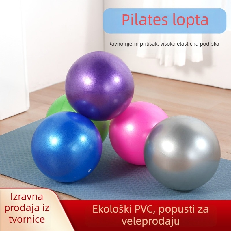 Joga lopta, PVC, 100 g, napuhljiva, pogodna za fitness, masažu zdravlja, bodybuilding i plesne pokrete