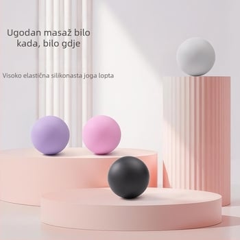 Silikonska joga lopta - 150 g - Predmetni broj YH1865 - Ne napuhuje; mogućnost prilagodbe
