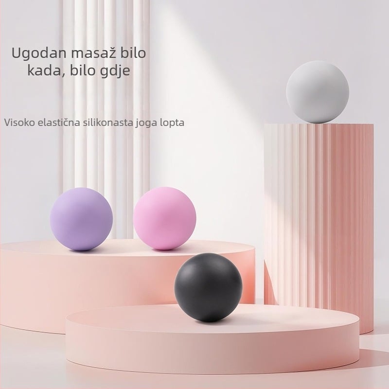 Silikonska joga lopta - 150 g - Predmetni broj YH1865 - Ne napuhuje; mogućnost prilagodbe