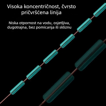 Silikonske svemirske perle, vrhunske kvalitete, 300 kom