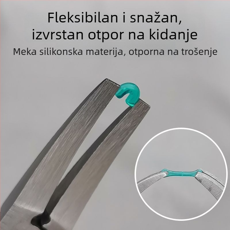 Silikonske svemirske perle, vrhunske kvalitete, 300 kom