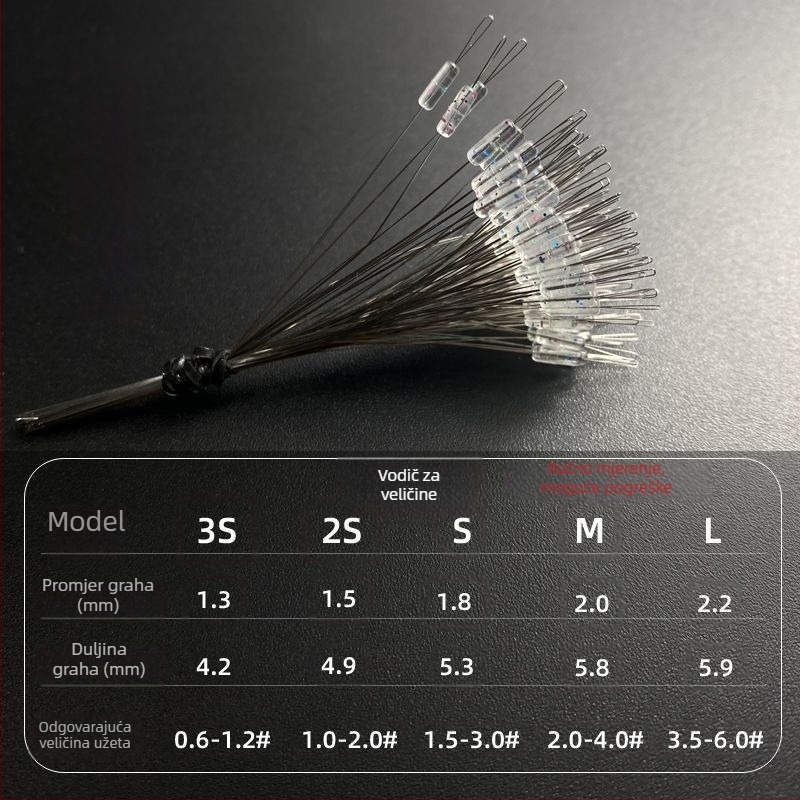 Silikonske svemirske perle, vrhunske kvalitete, 300 kom