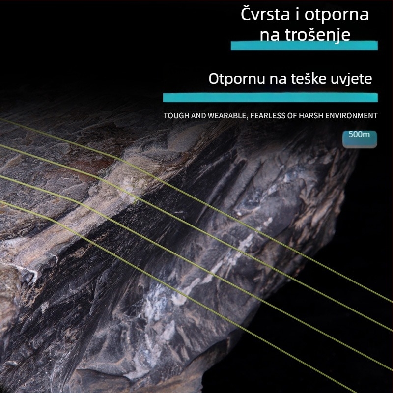Najlon glavna ribolovna linija za morski ribolov, 500 m