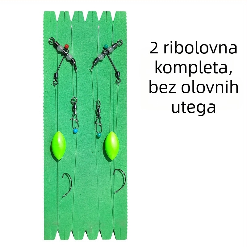 Luya set za ribolov na zmaja s invertiranom montažom, dodaci