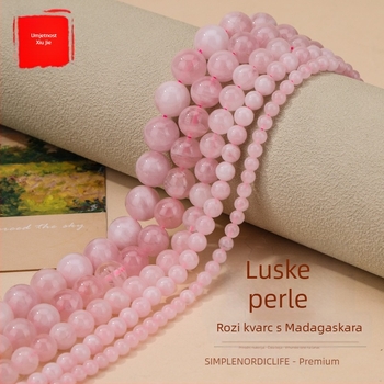Perle za DIY nakit: okrugle kristalne perle, Totem uzorak, polirane, marka Boting