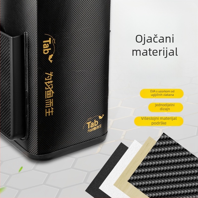 Kofa za ribolov za živu ribu, višenamjenska kanta za štap, torba za opremu za rame, prijenosna kanta za živu ribu, kapacitet ispod 9, kategorija: kutija za ribolov