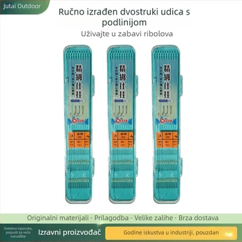 Kuka za ribolov sa sleeve tipom, s barb, kutija 500 kom, proizvedeno u Kini