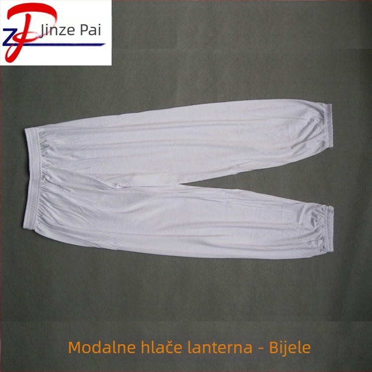 Ljetne dječje hlače lantern za Tai Chi i Kung Fu, trening hlače od modalnog materijala s visokom elastičnošću, za dječake i djevojčice