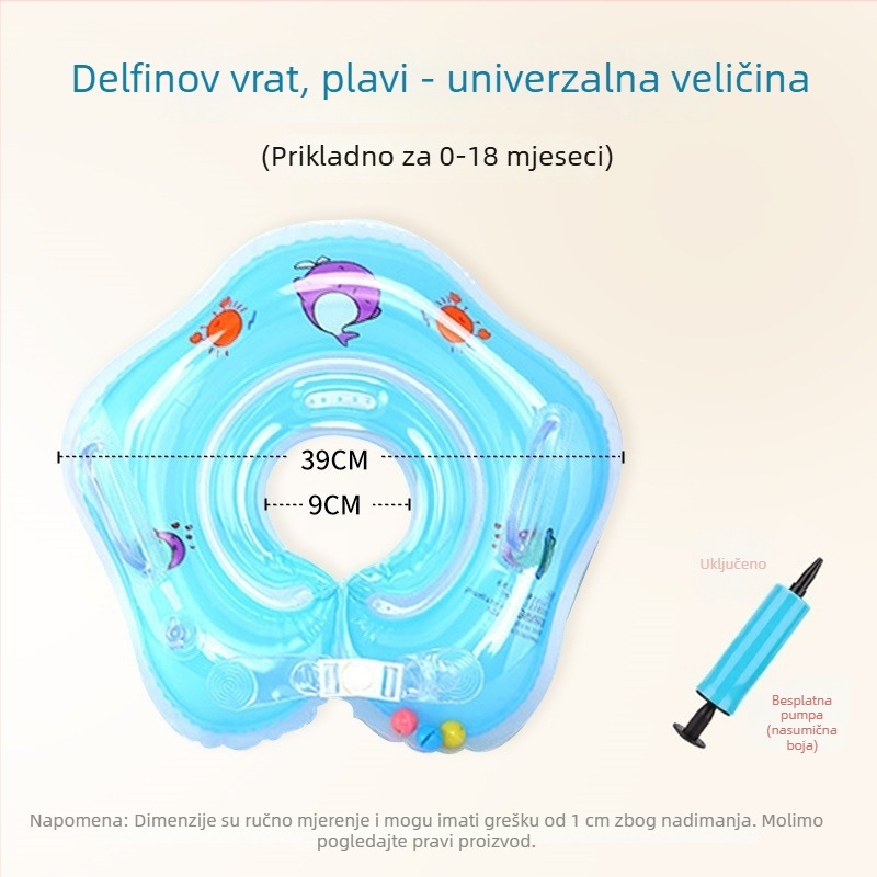 Heni PVC dječji plivački prsten – vratni prsten