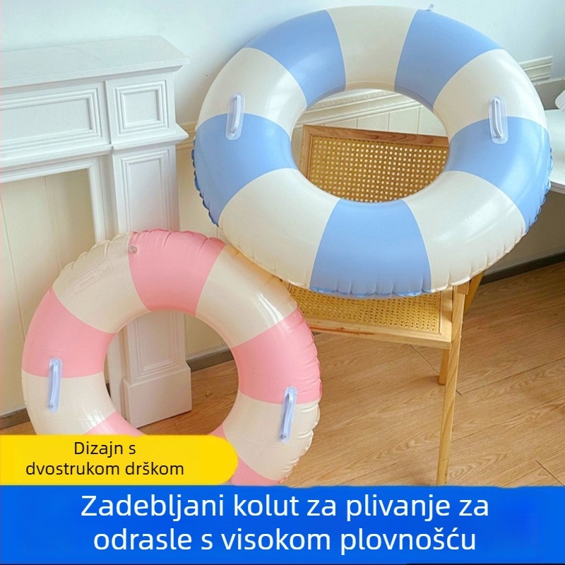 Debeli pod pazuhom plivački prsten, napuhljiv, za početnike, djecu i odrasle