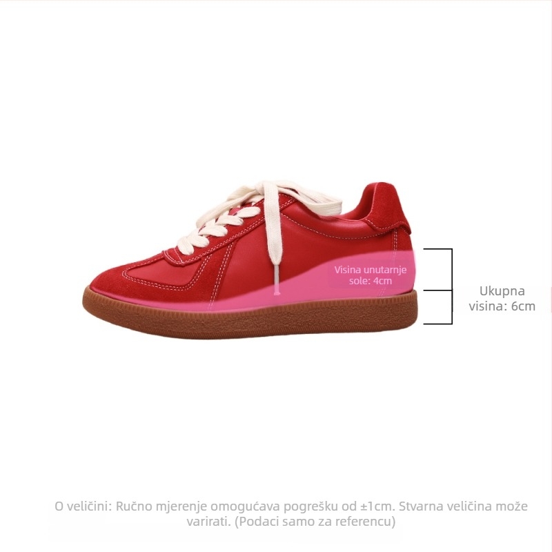 Ženske tenisice od prave kože s unutarnjim povećanjem visine, vezanje, leopard uzorak, retro Forrest Gump stil, 2025 jesen zima (Gornji dio: koža; Visina potplata: 6–8 cm; Zatvaranje: vezanje; Unutarnji materijal: mikrovlakno; Peta: guma)