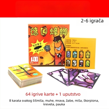 Društvena igra s kartama za zabavu, materijal: svila cvijeta, 3–5 igrača, šifra proizvoda F96657hhmm7sms, od 14 godina
