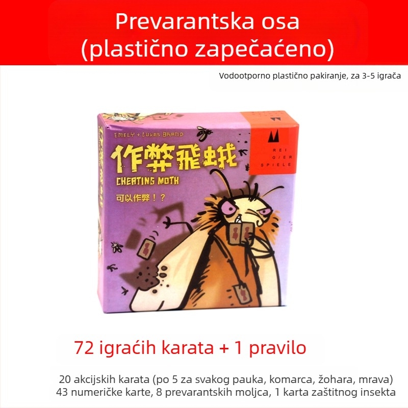 Društvena igra s kartama za zabavu, materijal: svila cvijeta, 3–5 igrača, šifra proizvoda F96657hhmm7sms, od 14 godina