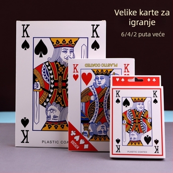 Poker karte za odrasle, interaktivne kartične igre za druženje, papirnate kartice, šareno pakiranje, uzrast 14+