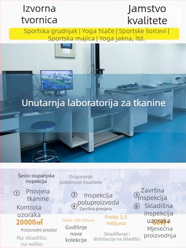 Ženske jog šortse tričetvrtne duljine, NULS tkanina, 80% najlon / 20% spandeks, ljeto 2025