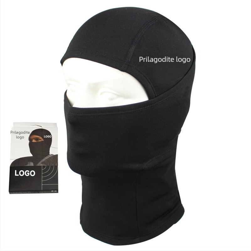 Balaklava za biciklizam s fleec podlogom, vjetrootpornost zimskog lica zaštita, poliester materijal, unisex