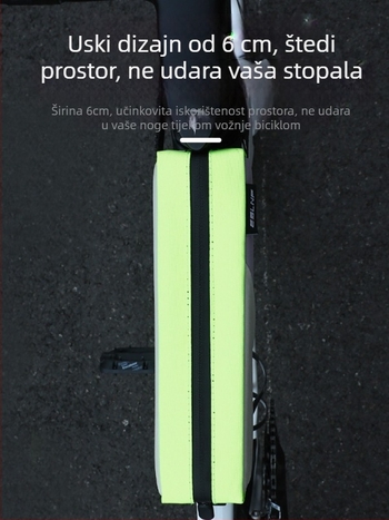 Torba za gornji okvir bicikla, vodootporna, PVC 300D, kapacitet 1, model 2