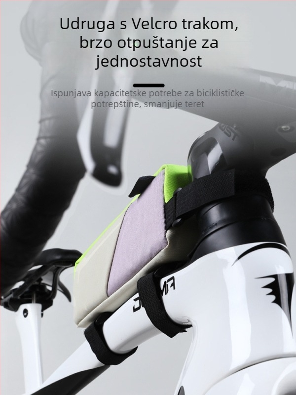 Torba za gornji okvir bicikla, vodootporna, PVC 300D, kapacitet 1, model 2