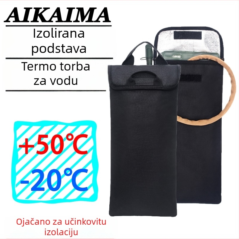 3L izolirana hidracijska vrećica za outdoor aktivnosti – vanjska Oxford tkanina, poliester podstava, pogodna za planinarenje, biciklizam i penjanje (bez unutarnje podstave)