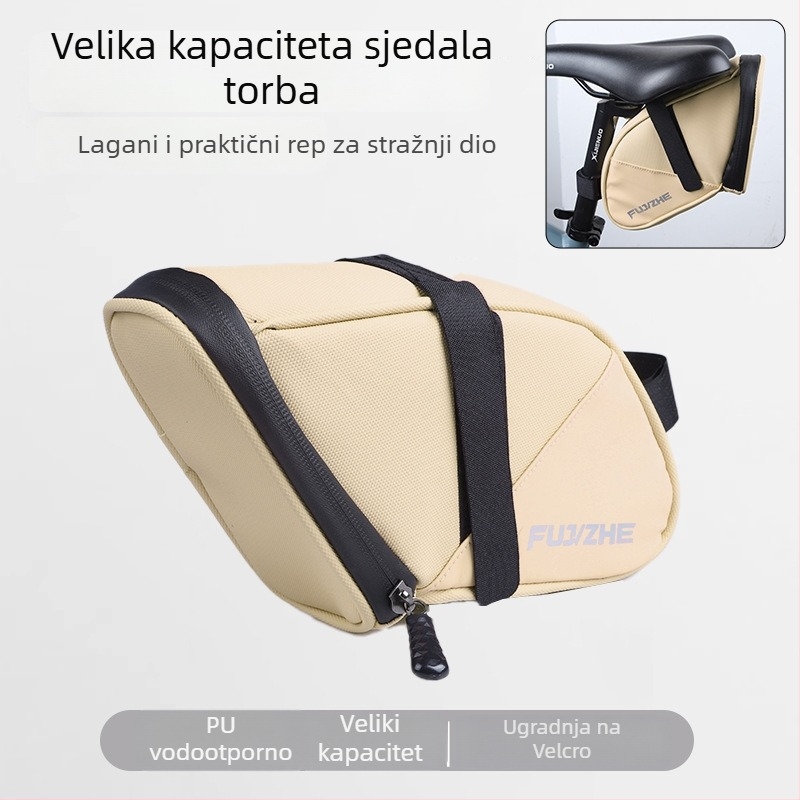 Torba za sjedalo i stražnji dio bicikla za planinske i cestovne bicikle, PU materijal, 1 L kapacitet, vodootporna, model 1282