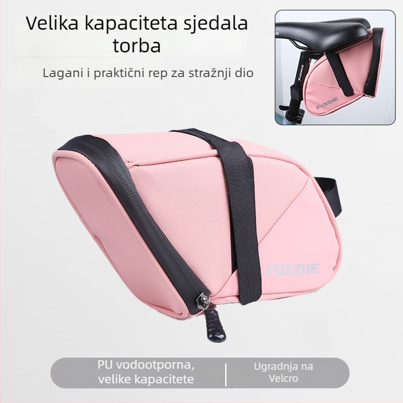 Torba za sjedalo i stražnji dio bicikla za planinske i cestovne bicikle, PU materijal, 1 L kapacitet, vodootporna, model 1282
