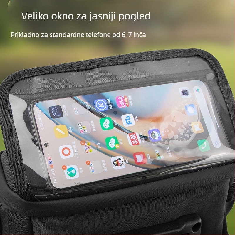 Sklopiva višenamjenska prednja torba za bicikl i skuter | Nylon | 4L | Model CTB11 | Brend CYCLEBROS