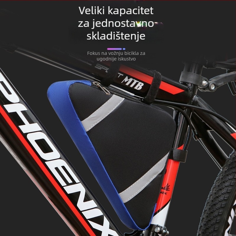 Trokutasta torba za okvir MTB — Oxford tkanina, model 17, marka Oren luggage