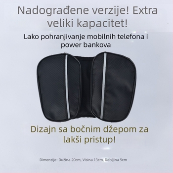 Vodootporna torba za okvir za cestovne i planinske bicikle, s džepom za telefon i otpornom na habanje
