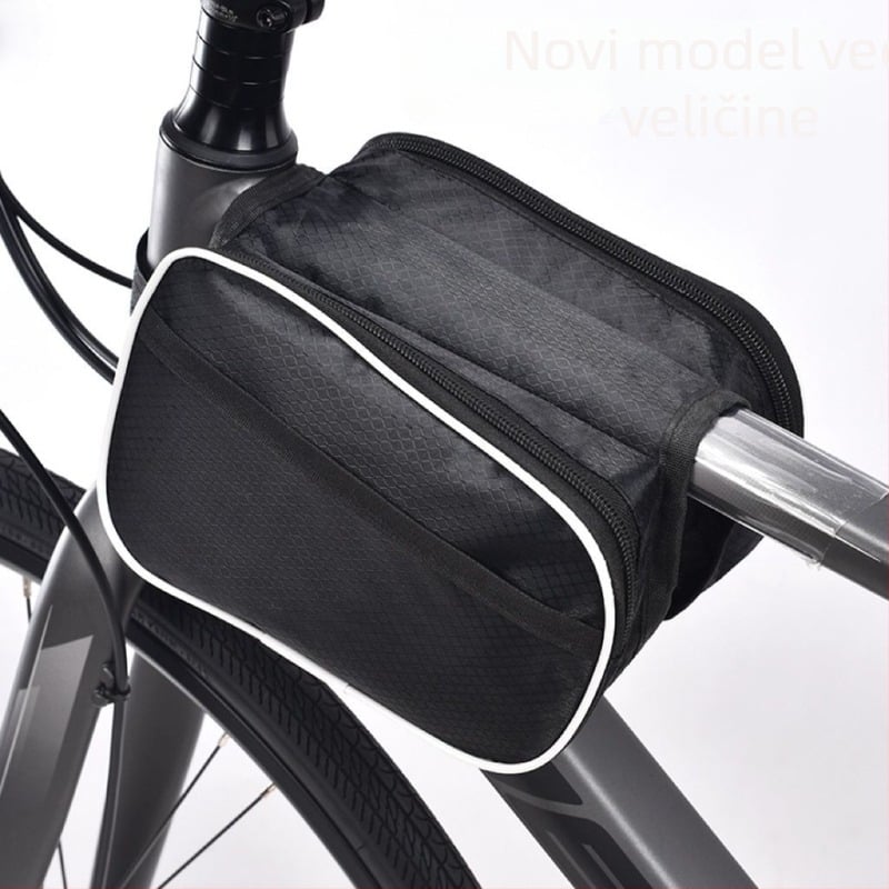 Vodootporna torba za okvir za cestovne i planinske bicikle, s džepom za telefon i otpornom na habanje