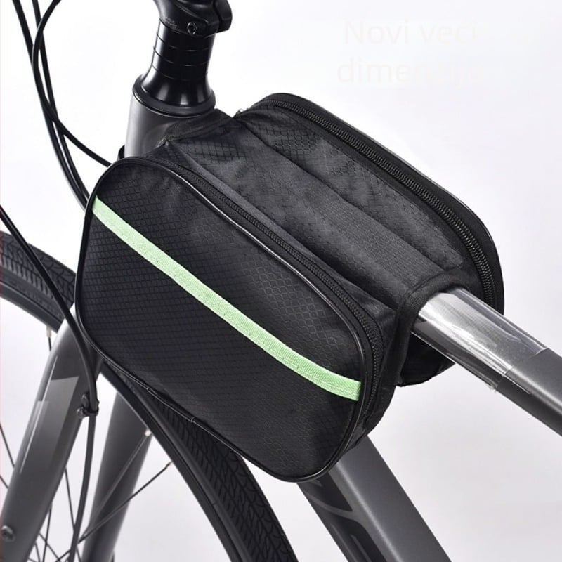 Vodootporna torba za okvir za cestovne i planinske bicikle, s džepom za telefon i otpornom na habanje