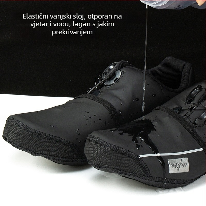 YKYWBIKE Pokrivci za cipele za biciklizam, Unisex, Vodootporni za cestovne bicikle, Otporni na habanje i ogrebotine