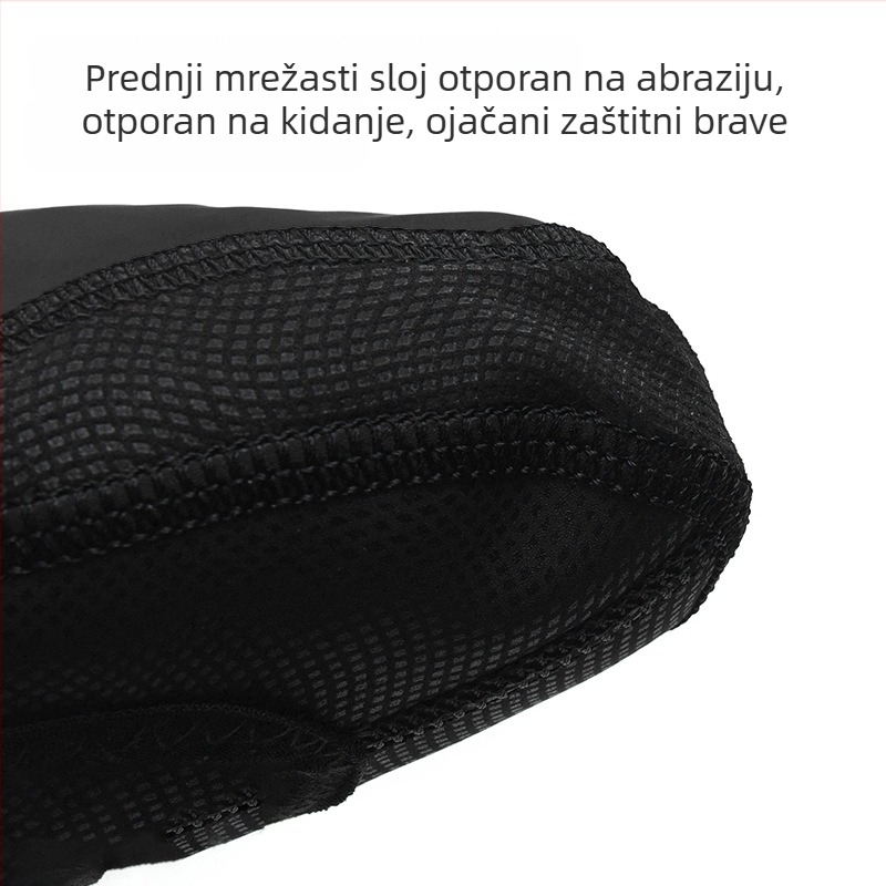 YKYWBIKE Pokrivci za cipele za biciklizam, Unisex, Vodootporni za cestovne bicikle, Otporni na habanje i ogrebotine