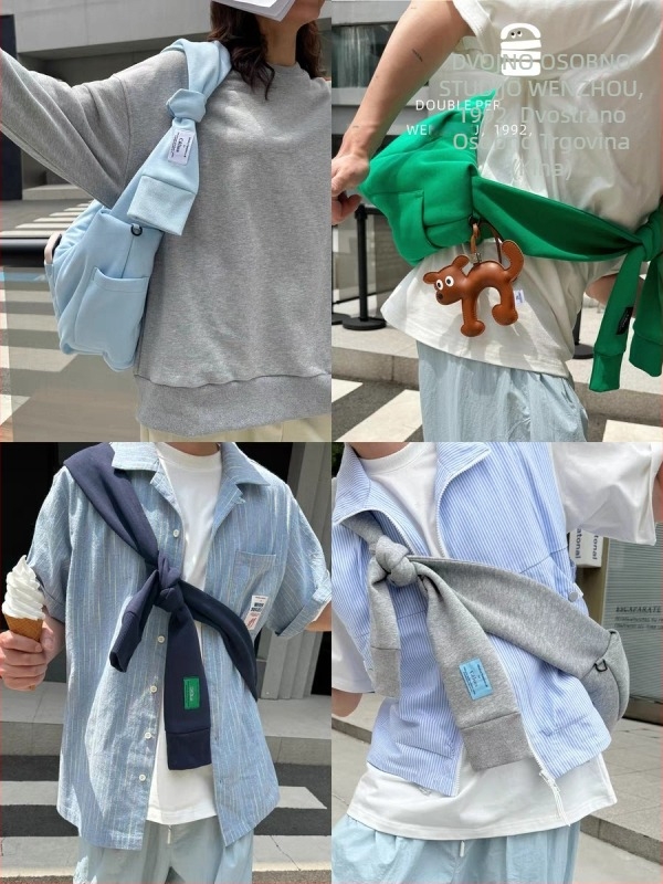 Dumpling torba s crossbody remenom, najlon, unisex, za putovanja i odmor