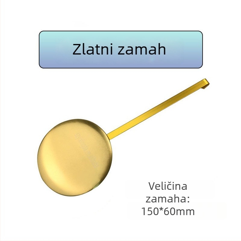 Zlatno elektroplirano pendulo težište za satove, DIY kvarcni zidni sat