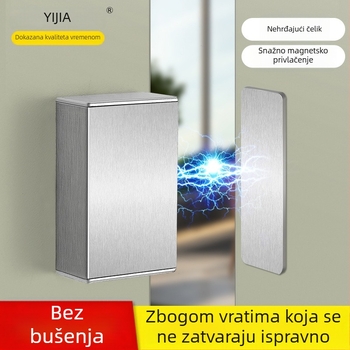 Nerezijski magnetski zatvarač za vrata ormara, Yijia, model Cabinet door magnetic 01, namijenjeno vratima ormara, moderni minimalistički stil