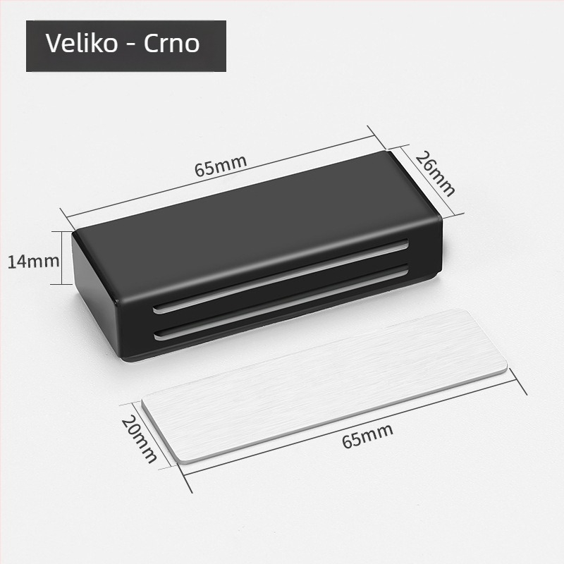 Nerezijski magnetski zatvarač za vrata ormara, Yijia, model Cabinet door magnetic 01, namijenjeno vratima ormara, moderni minimalistički stil