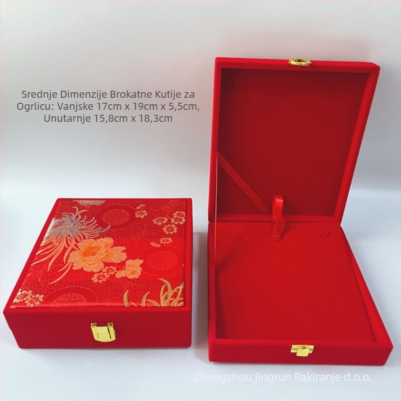 Kutija za skladištenje nakita — kartonirana konstrukcija, namijenjena skladištenju nakita, uključuje kreativnu čestitku