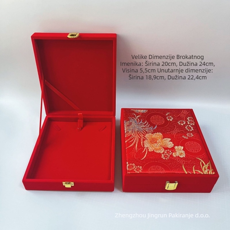 Kutija za skladištenje nakita — kartonirana konstrukcija, namijenjena skladištenju nakita, uključuje kreativnu čestitku